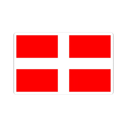 Indonesian George Cross (Indonesia) STICKER Vinyl Kiss-Cut Decal 4 Inch White - The Sticker Space