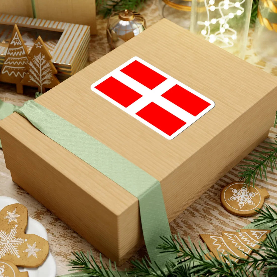 Indonesian George Cross (Indonesia) STICKER Vinyl Kiss-Cut Decal - The Sticker Space