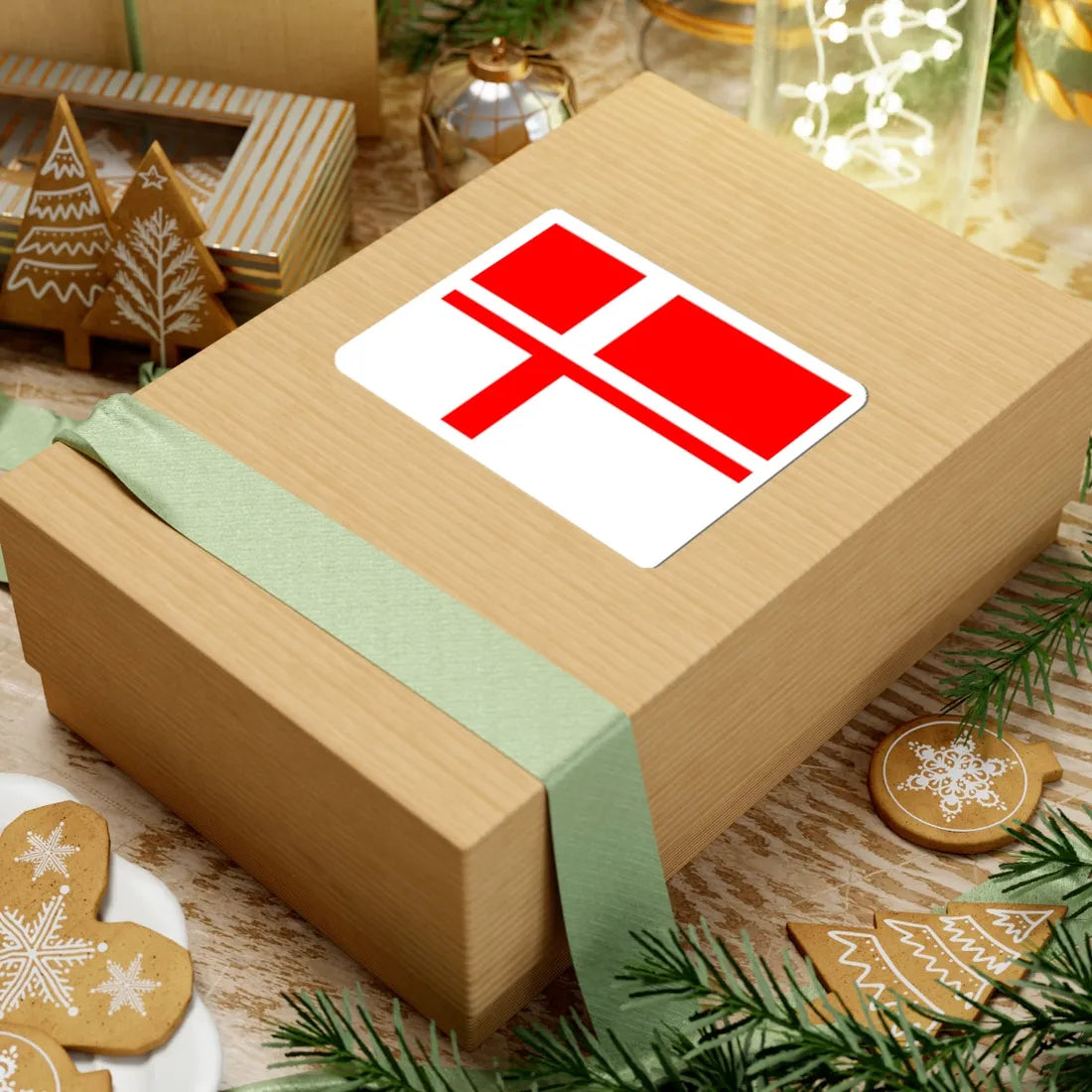 Indonesian Nordic Cross (Indonesia) STICKER Vinyl Kiss-Cut Decal - The Sticker Space