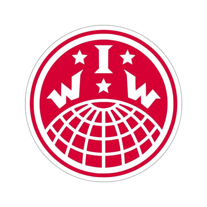 Industrial Workers of the World IWW STICKER Vinyl Die-Cut Decal - The Sticker Space