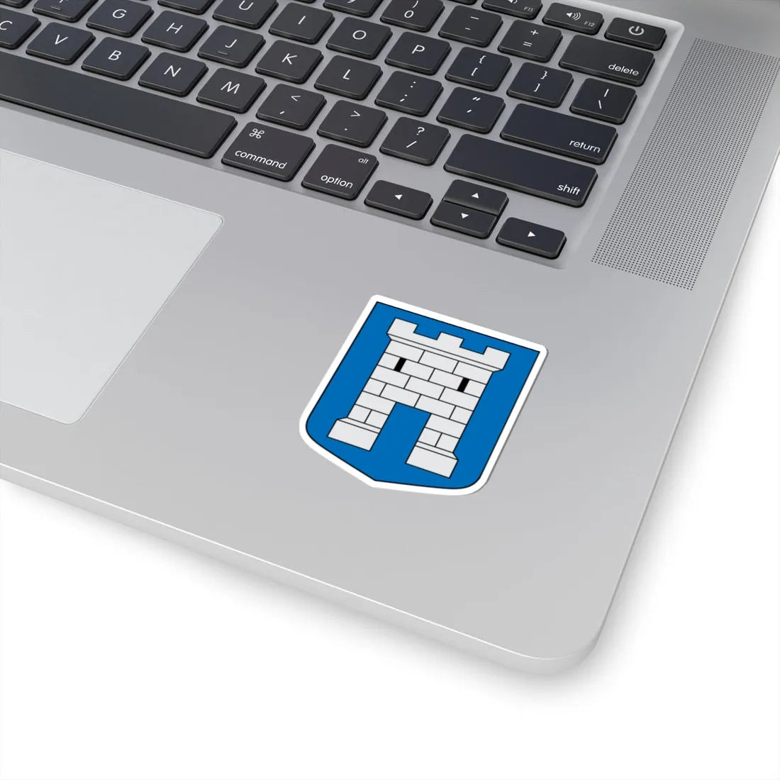 Inešu pagasts COA (Latvia) (Coat of Arms) STICKER Vinyl Kiss-Cut Decal - The Sticker Space