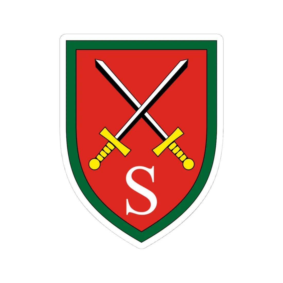 Infanterieschule Bundeswehr (Germany) (Coat of Arms) STICKER Vinyl Kiss-Cut Decal - The Sticker Space