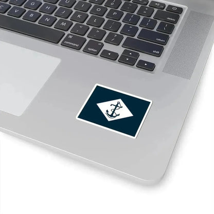 Infantry battalion flag of the United States Navy (United States) STICKER Vinyl Kiss-Cut Decal - The Sticker Space