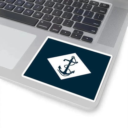 Infantry battalion flag of the United States Navy (United States) STICKER Vinyl Kiss-Cut Decal - The Sticker Space