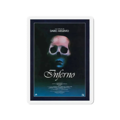 INFERNO 1980 Movie Poster - Refrigerator Magnet 2 Inch Die-Cut - The Sticker Space