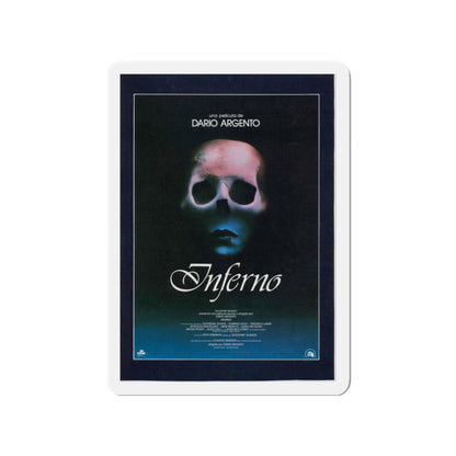 INFERNO 1980 Movie Poster - Refrigerator Magnet-3" x 3"-The Sticker Space