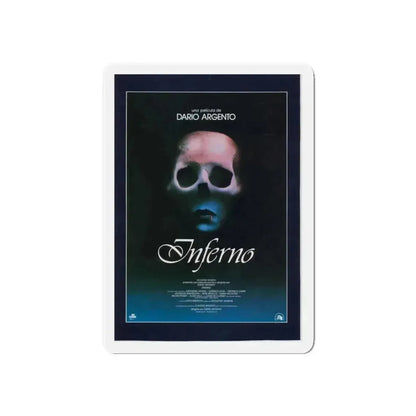 INFERNO 1980 Movie Poster - Refrigerator Magnet 6 Inch Die-Cut - The Sticker Space