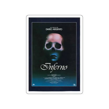 INFERNO 1980 Movie Poster STICKER Vinyl Die-Cut Decal - The Sticker Space