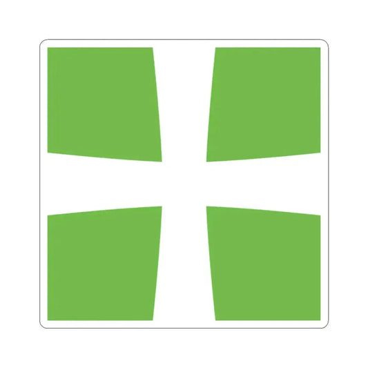 Infirmary Flag Denmark (Denmark) STICKER Vinyl Kiss-Cut Decal 2 Inch White - The Sticker Space