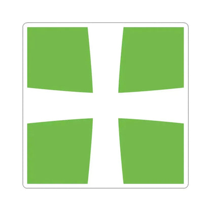 Infirmary Flag Denmark (Denmark) STICKER Vinyl Kiss-Cut Decal 4 Inch White - The Sticker Space