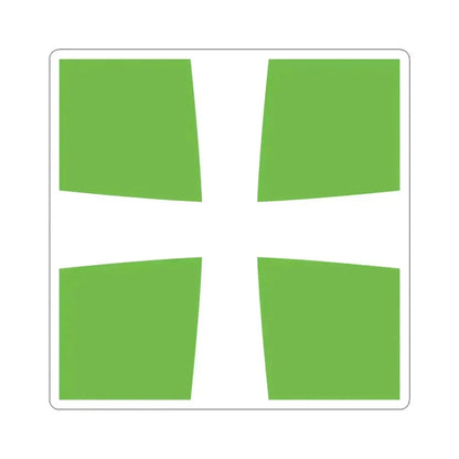 Infirmary Flag Denmark (Denmark) STICKER Vinyl Kiss-Cut Decal 6 Inch White - The Sticker Space