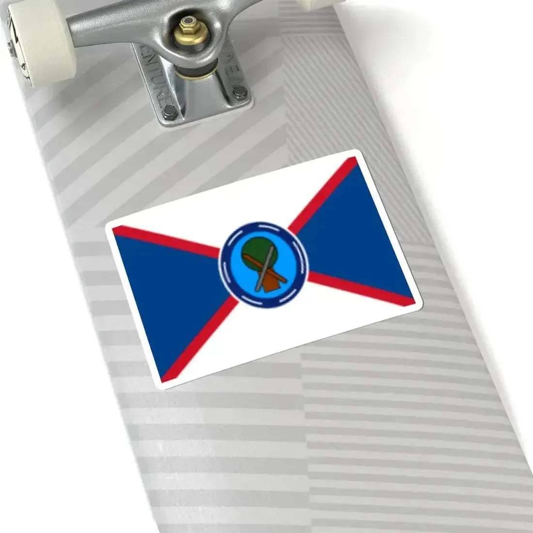 Infobox Flag of the Belize Defence Force (Belize) STICKER Vinyl Kiss-Cut Decal - The Sticker Space
