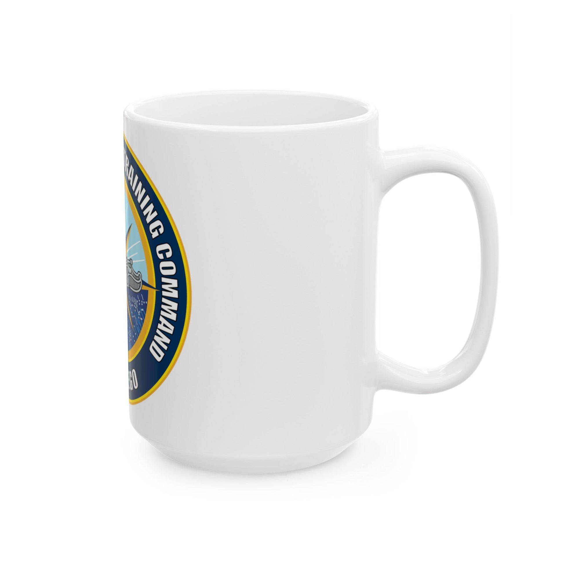 Information Warfare Training Command San Diego (U.S. Navy) White Coffee Mug-The Sticker Space