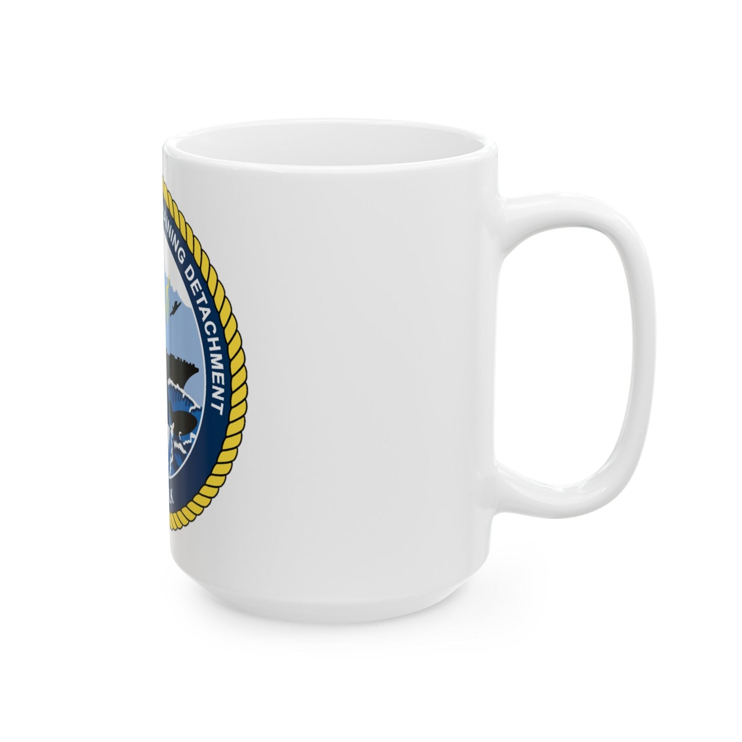 Information Warfare Training Detachment Norfolk (U.S. Navy) White Coffee Mug-The Sticker Space