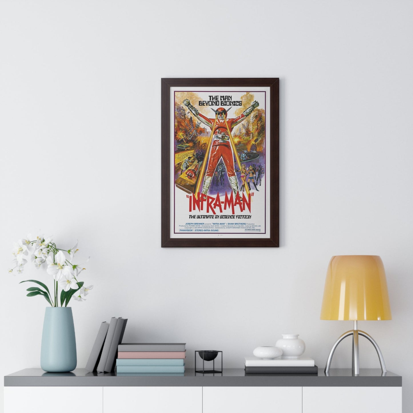 INFRA-MAN 1975 - Framed Movie Poster-The Sticker Space