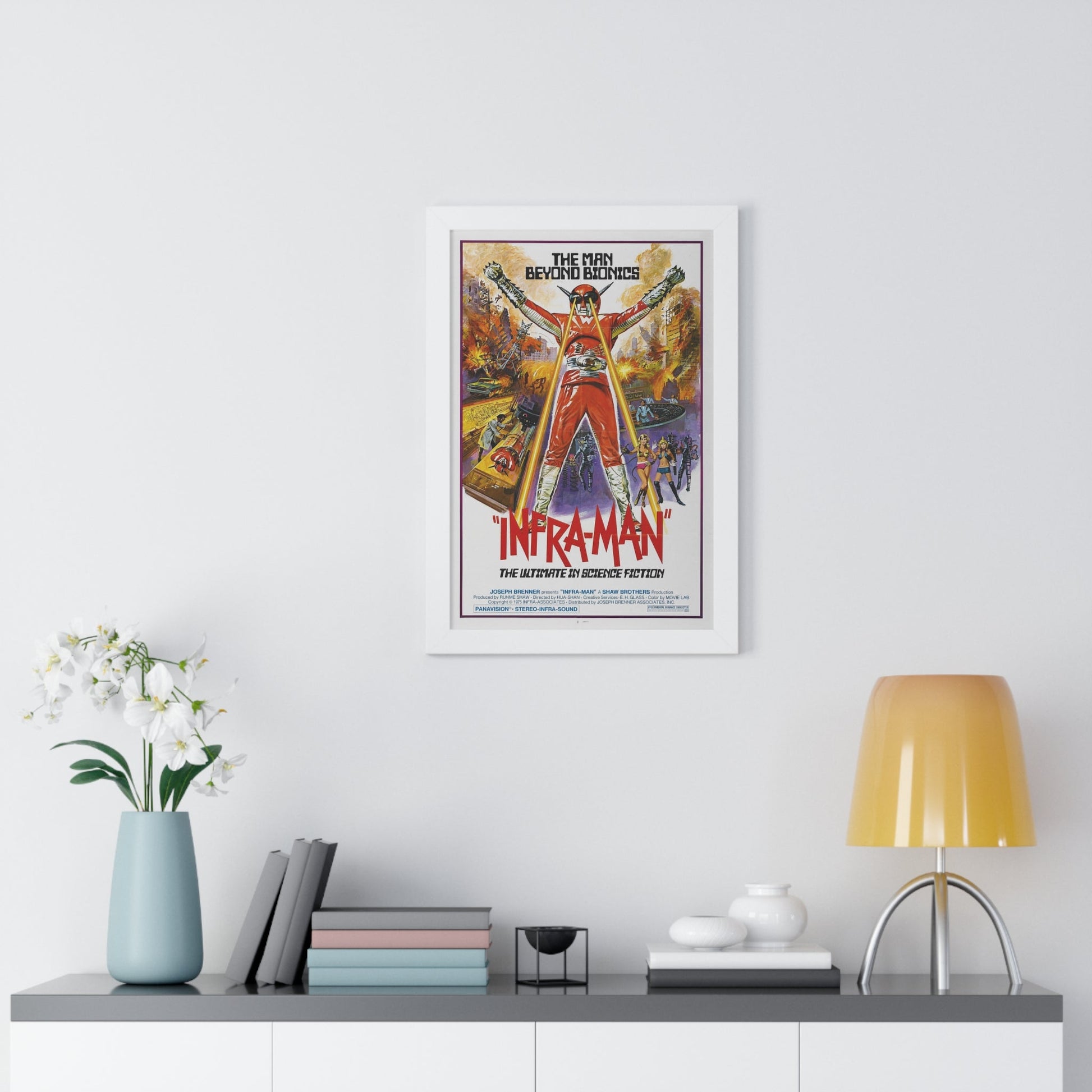 INFRA-MAN 1975 - Framed Movie Poster-The Sticker Space