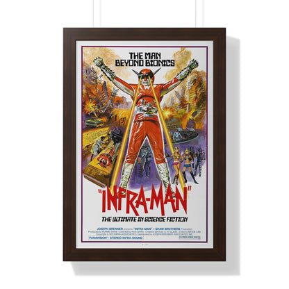 INFRA-MAN 1975 - Framed Movie Poster-16″ x 24″-The Sticker Space