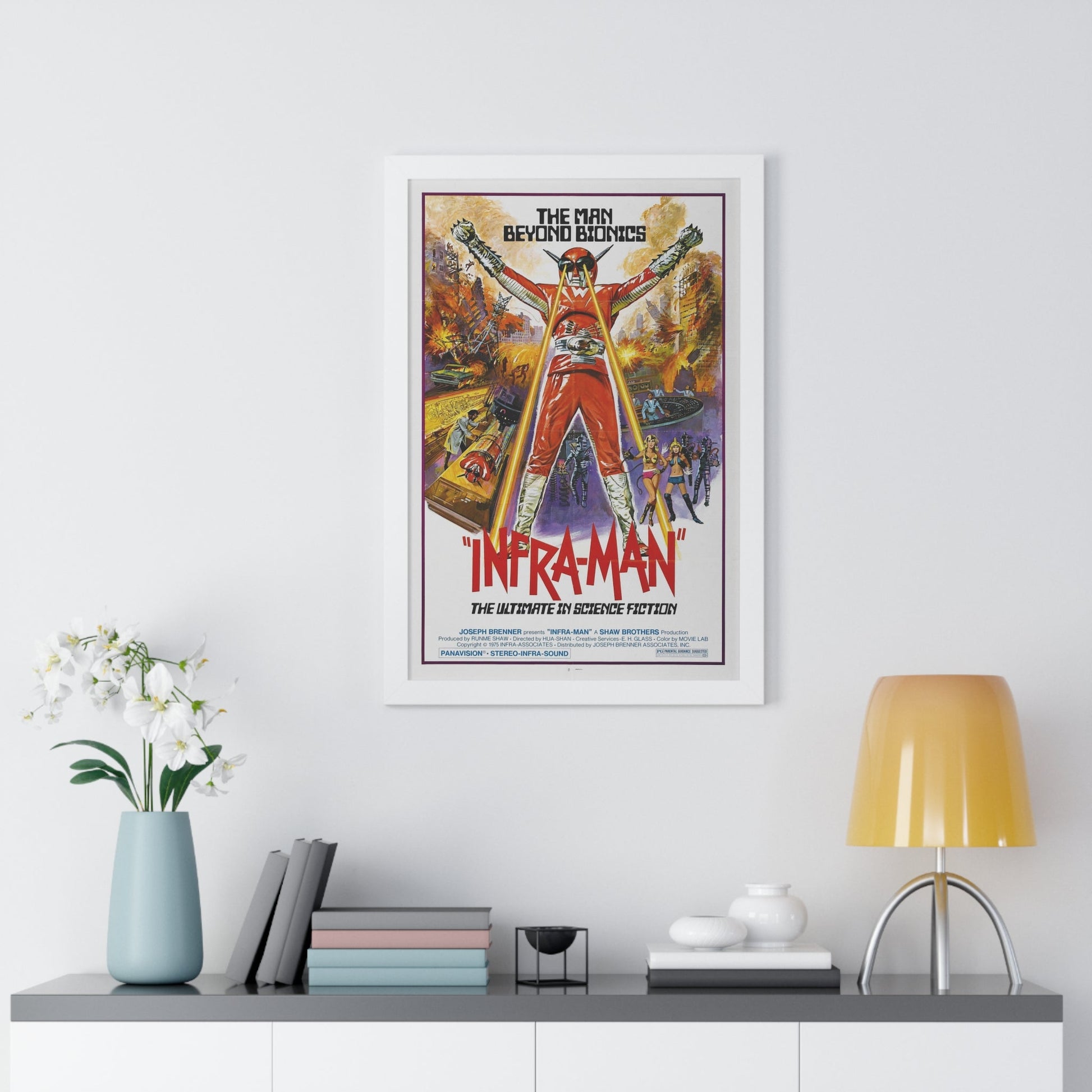 INFRA-MAN 1975 - Framed Movie Poster-The Sticker Space