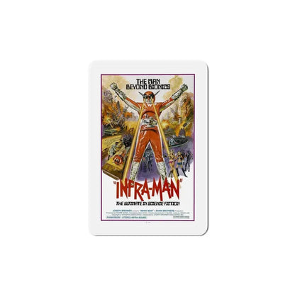 Infra Man 1975 Movie Poster Refrigerator Magnet 5 Inch - The Sticker Space