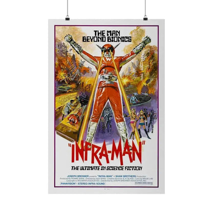 INFRA-MAN 1975 - Paper Movie Poster 20″ x 30″ Matte - The Sticker Space