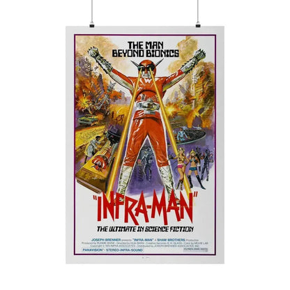 INFRA-MAN 1975 - Paper Movie Poster 24″ x 36″ Matte - The Sticker Space