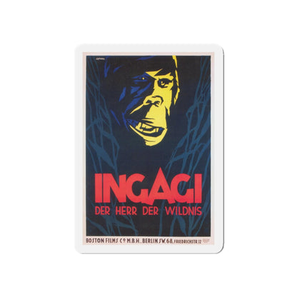 INGAGI 1930 Movie Poster - Refrigerator Magnet-5" x 5"-The Sticker Space