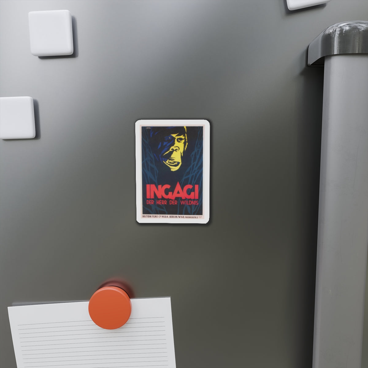 INGAGI 1930 Movie Poster - Refrigerator Magnet-The Sticker Space