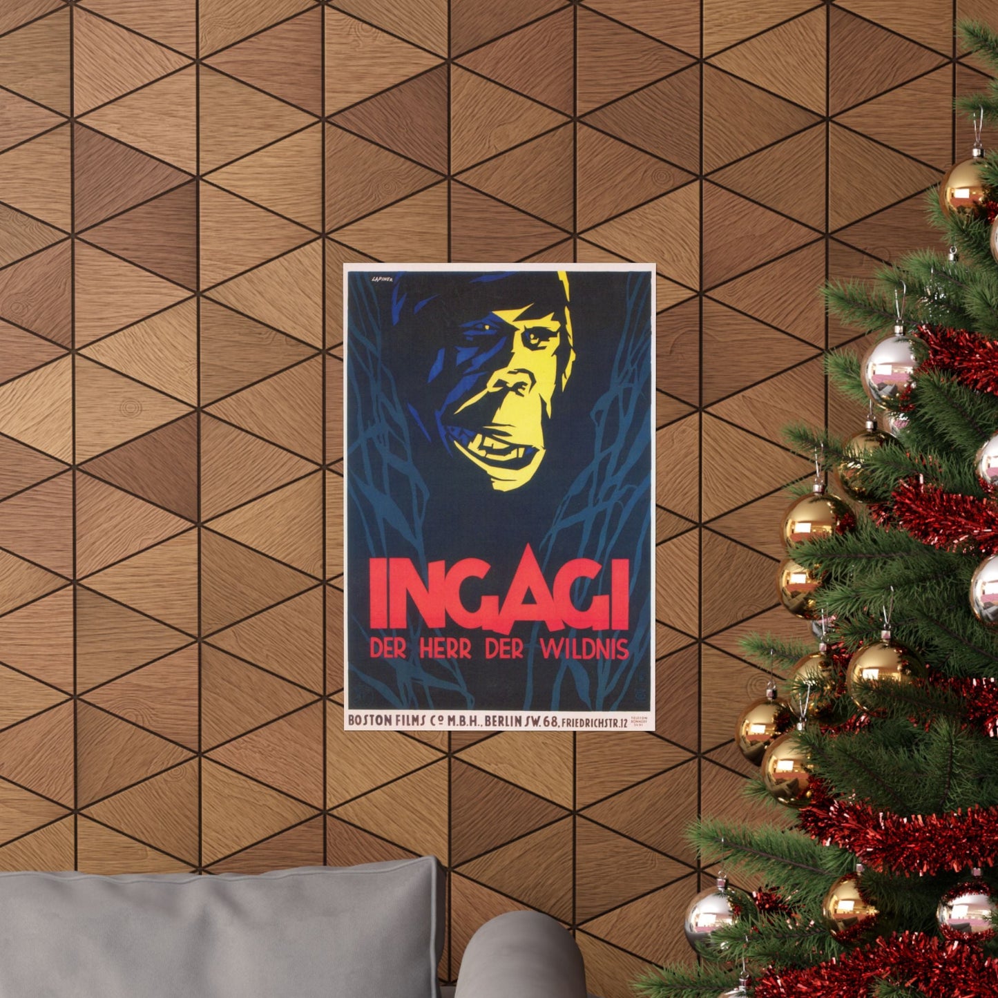 INGAGI 1930 - Paper Movie Poster-The Sticker Space