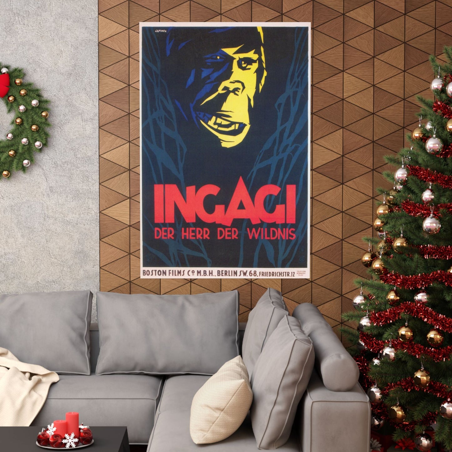 INGAGI 1930 - Paper Movie Poster-The Sticker Space