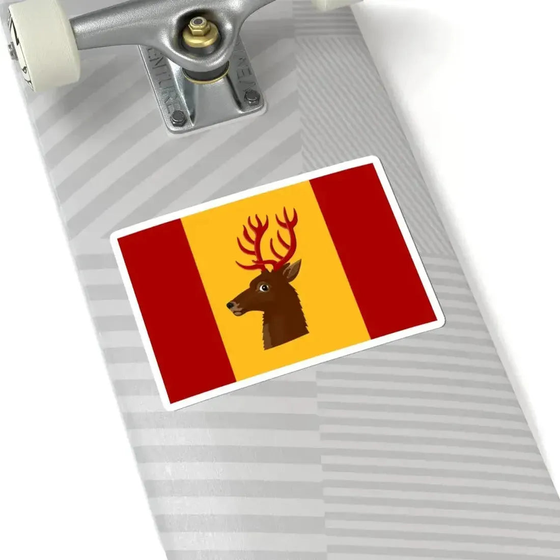 Ingelmunster vlag (Belgium) STICKER Vinyl Kiss-Cut Decal - The Sticker Space