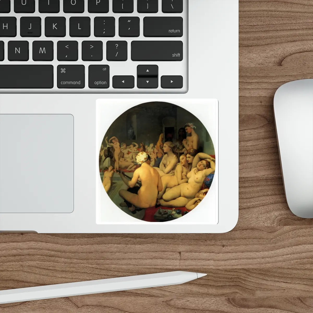 SKU:16803329689184705120 Sticker types:White Shape:Die-Cut Sizes:4" × 4"