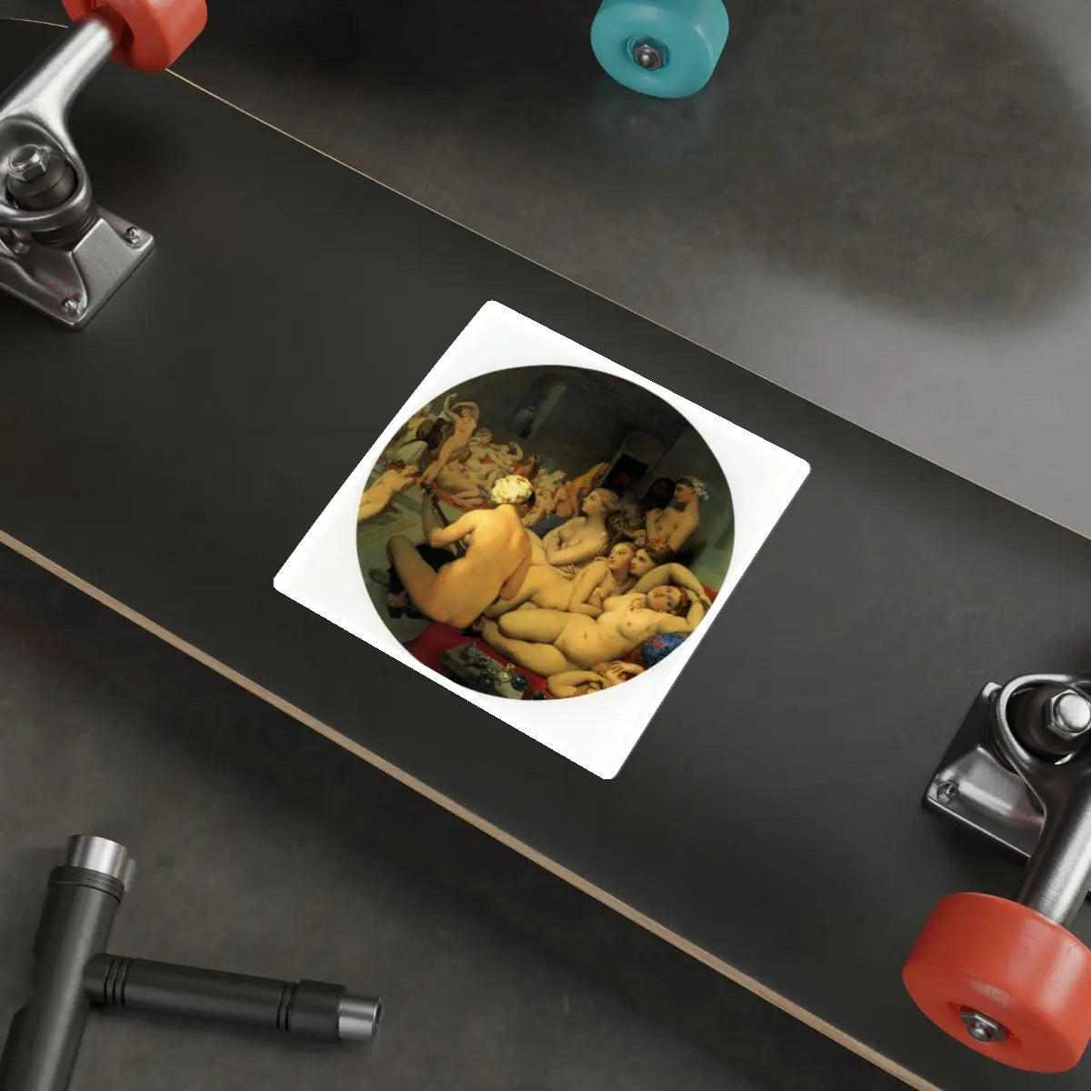SKU:25018002819352686716 Sticker types:White Shape:Die-Cut Sizes:5" × 5"