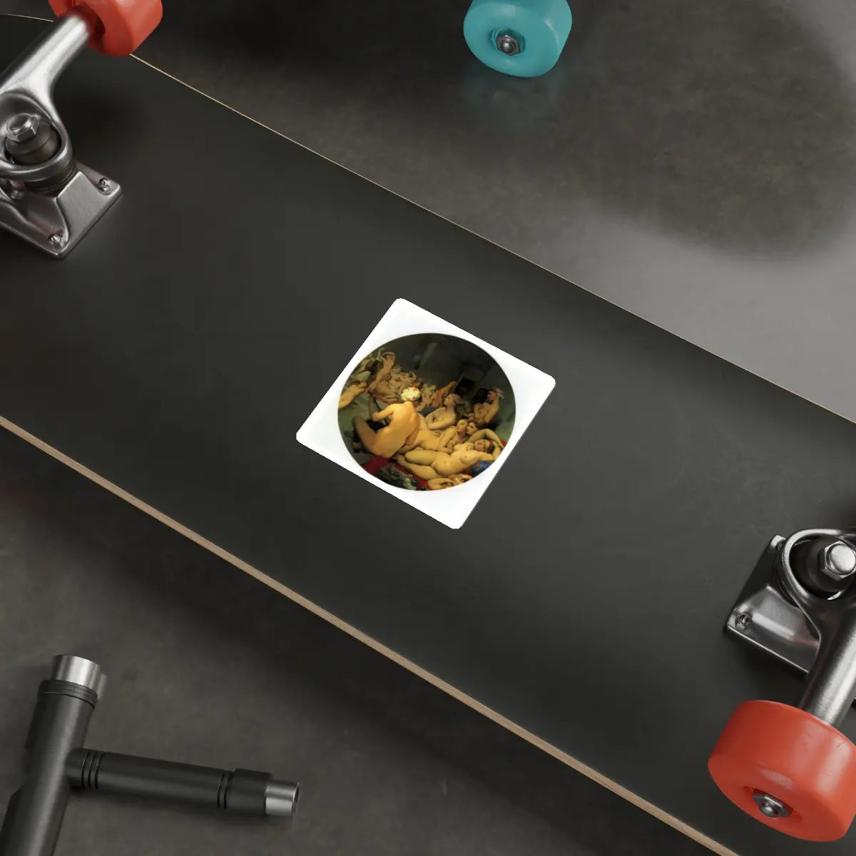 SKU:29355192851624154546 Sticker types:White Shape:Die-Cut Sizes:3" × 3"