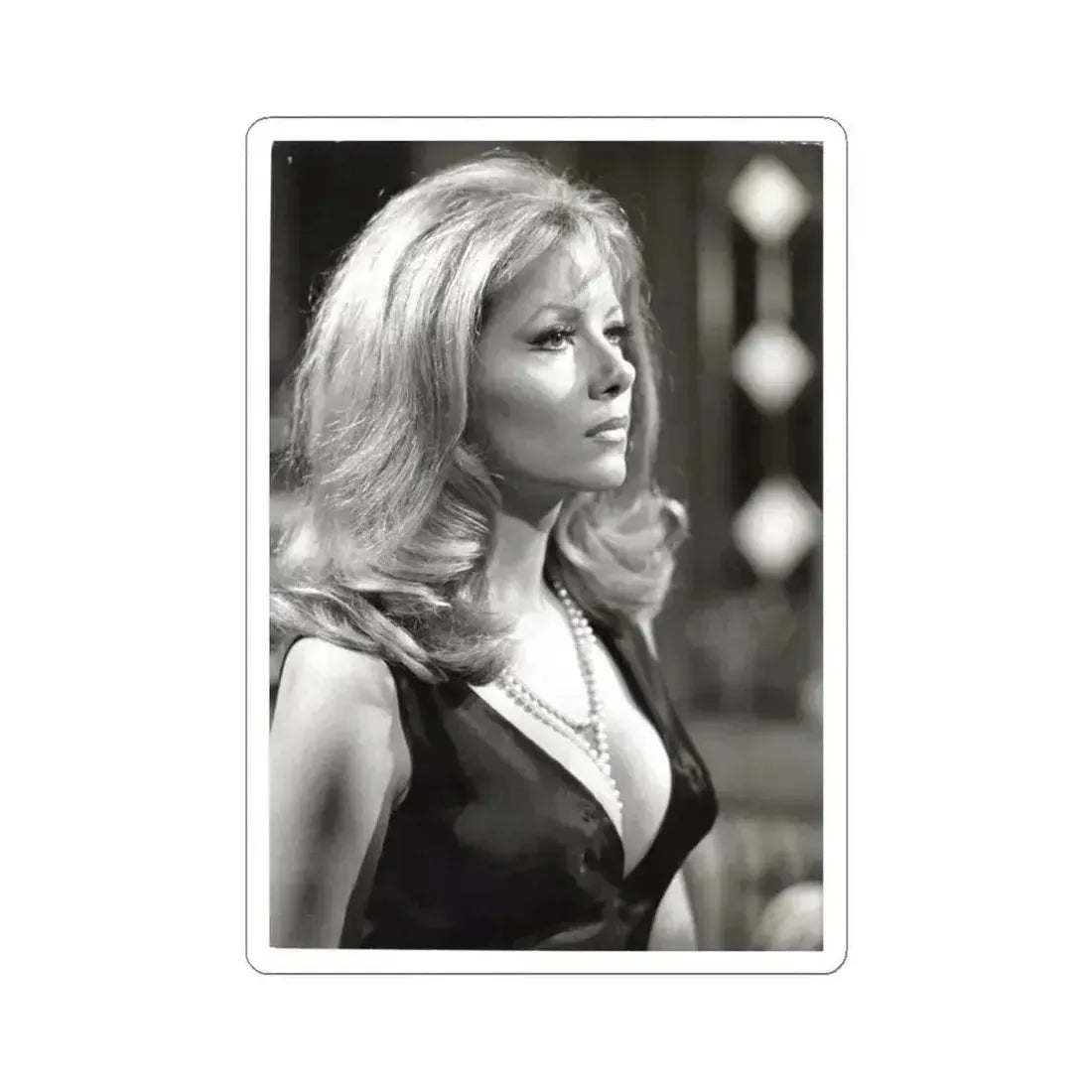 Ingrid Pitt #112 (Vintage Female Icon) STICKER Vinyl Kiss-Cut Decal 4 Inch White - The Sticker Space