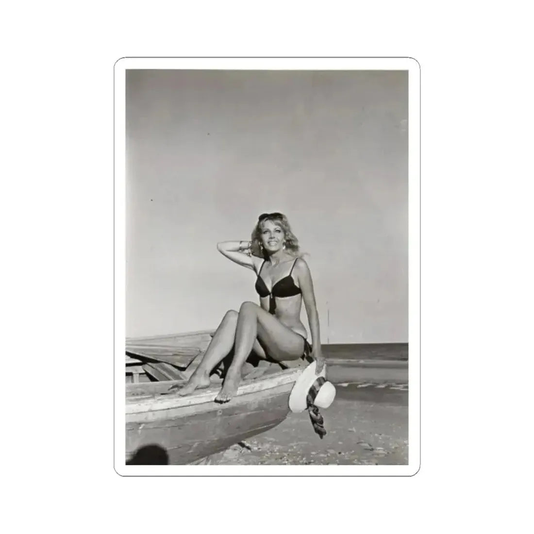 Ingrid Pitt #123 (Vintage Female Icon) STICKER Vinyl Kiss-Cut Decal 2 Inch White - The Sticker Space