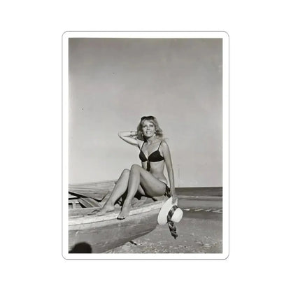 Ingrid Pitt #123 (Vintage Female Icon) STICKER Vinyl Kiss-Cut Decal 3 Inch White - The Sticker Space