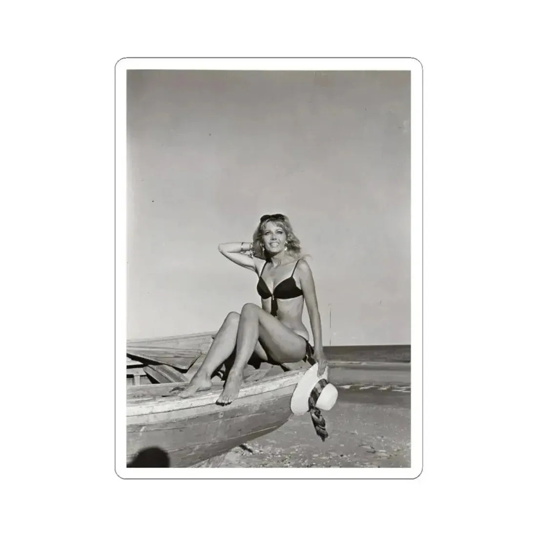 Ingrid Pitt #123 (Vintage Female Icon) STICKER Vinyl Kiss-Cut Decal 4 Inch White - The Sticker Space