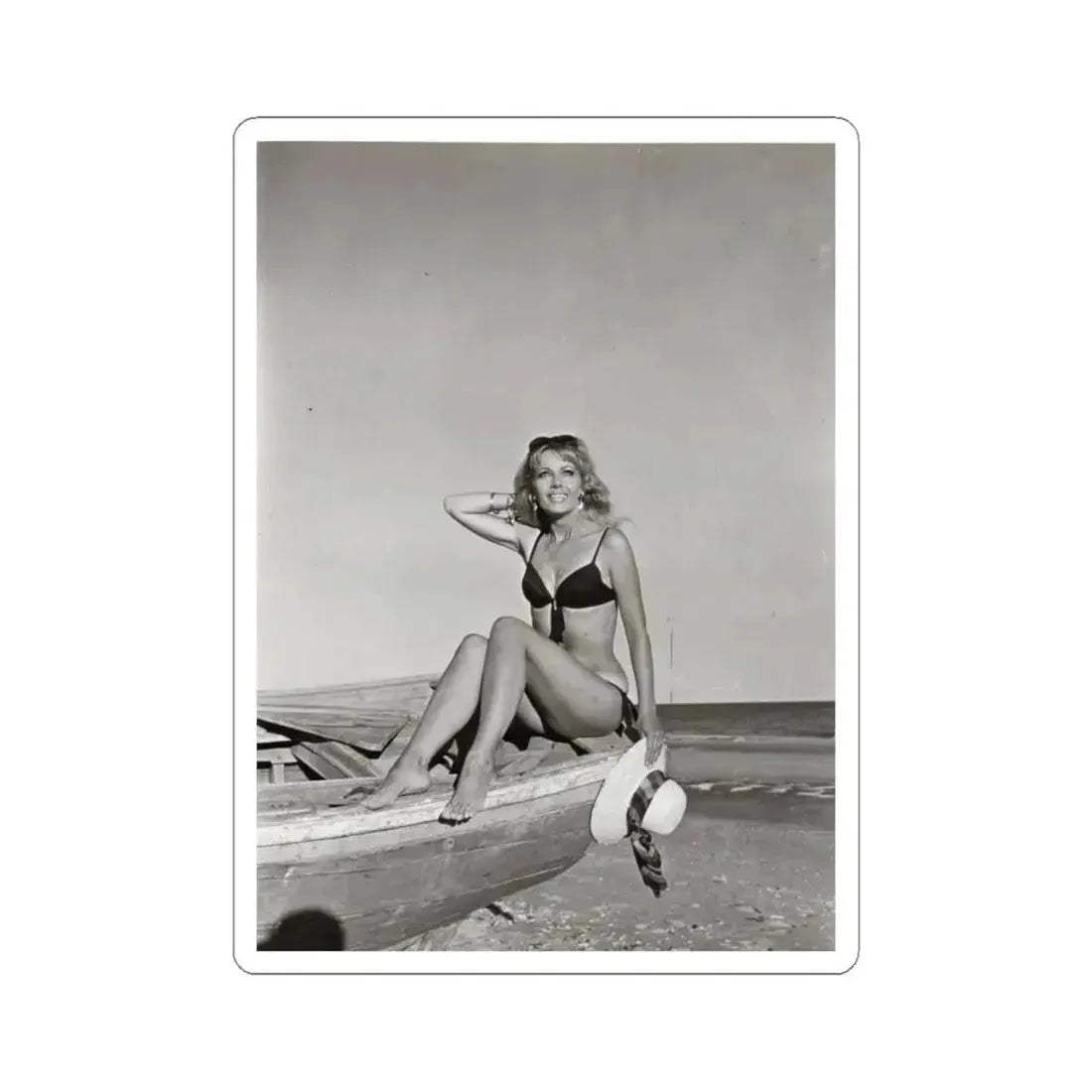 Ingrid Pitt #123 (Vintage Female Icon) STICKER Vinyl Kiss-Cut Decal 6 Inch White - The Sticker Space