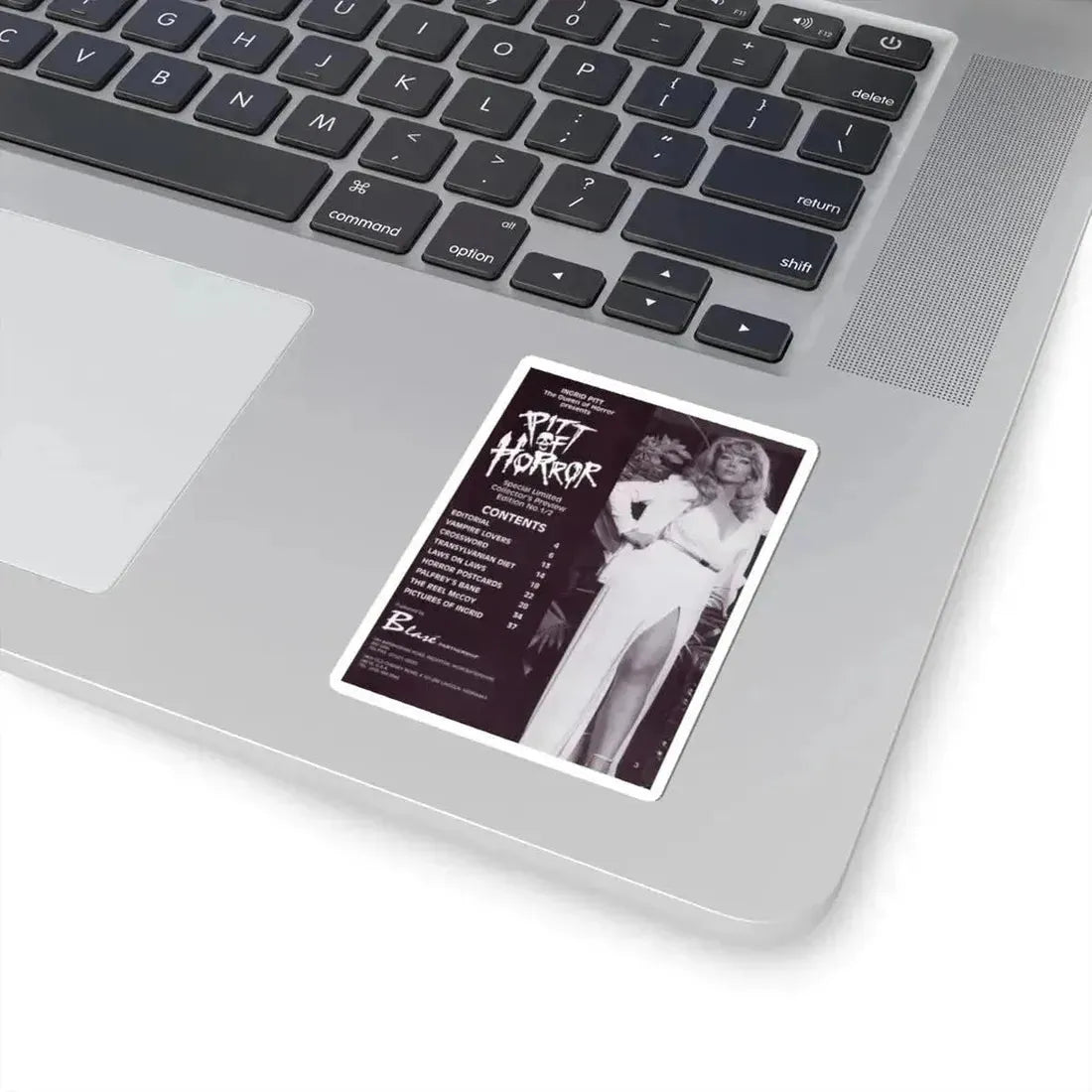 Ingrid Pitt #136 (Vintage Female Icon) STICKER Vinyl Kiss-Cut Decal - The Sticker Space