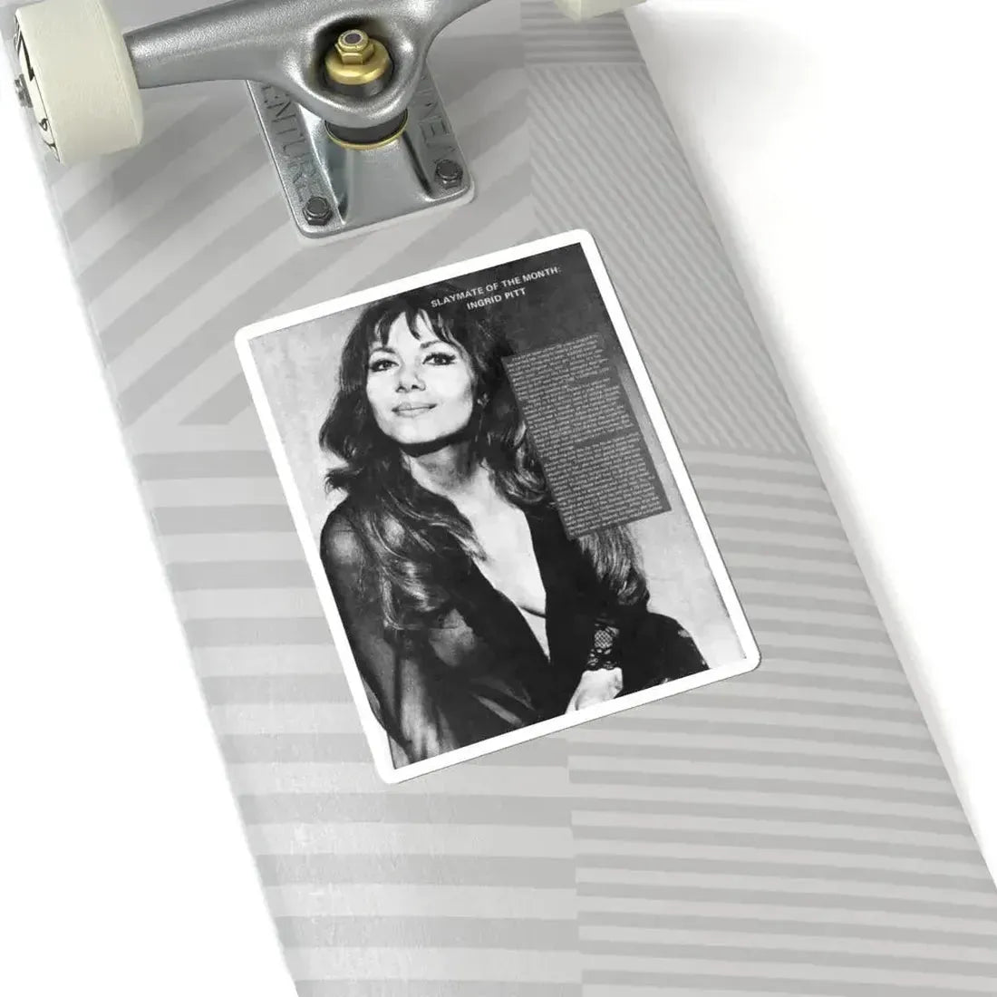Ingrid Pitt #137 (Vintage Female Icon) STICKER Vinyl Kiss-Cut Decal - The Sticker Space