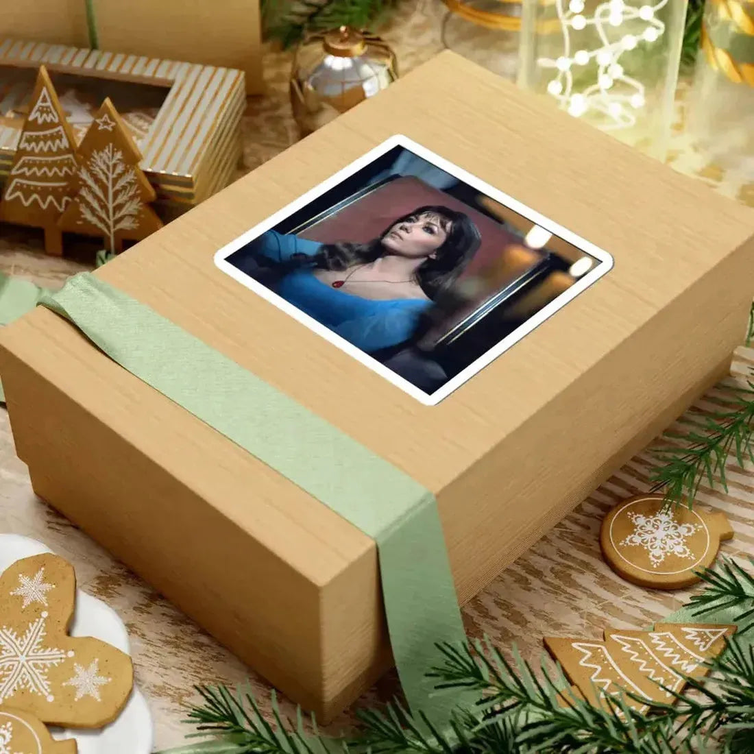 Ingrid Pitt #52 (Vintage Female Icon) STICKER Vinyl Kiss-Cut Decal - The Sticker Space