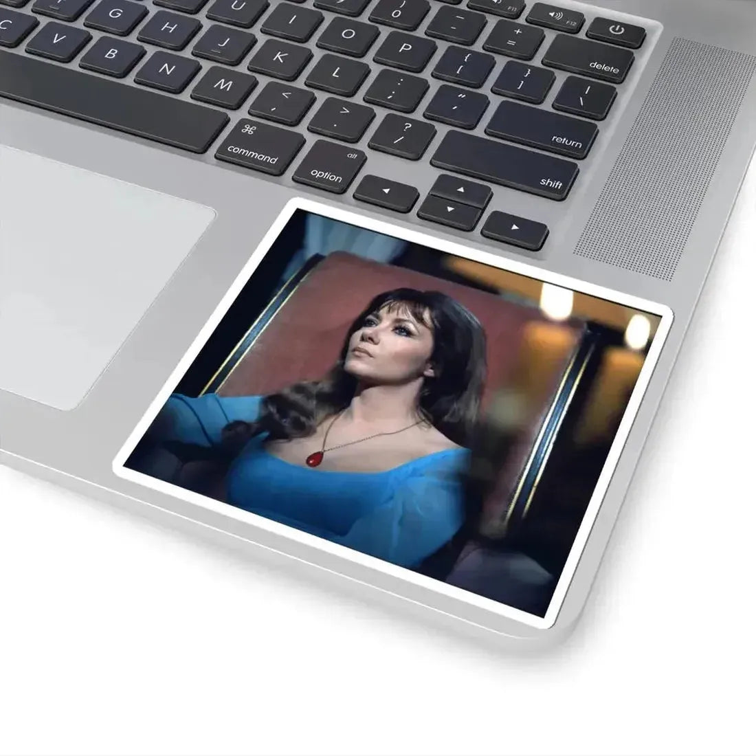 Ingrid Pitt #52 (Vintage Female Icon) STICKER Vinyl Kiss-Cut Decal - The Sticker Space