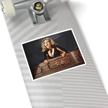 Ingrid Pitt #64 (Vintage Female Icon) STICKER Vinyl Kiss-Cut Decal - The Sticker Space