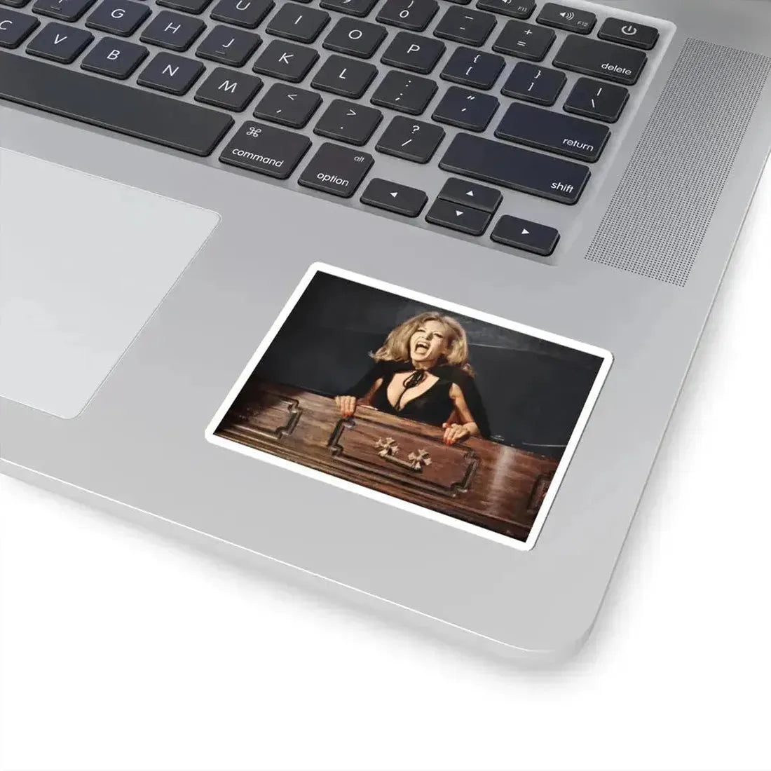 Ingrid Pitt #64 (Vintage Female Icon) STICKER Vinyl Kiss-Cut Decal - The Sticker Space