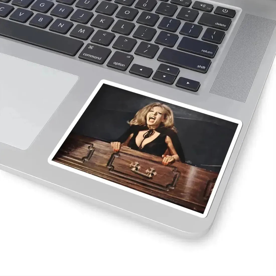 Ingrid Pitt #64 (Vintage Female Icon) STICKER Vinyl Kiss-Cut Decal - The Sticker Space