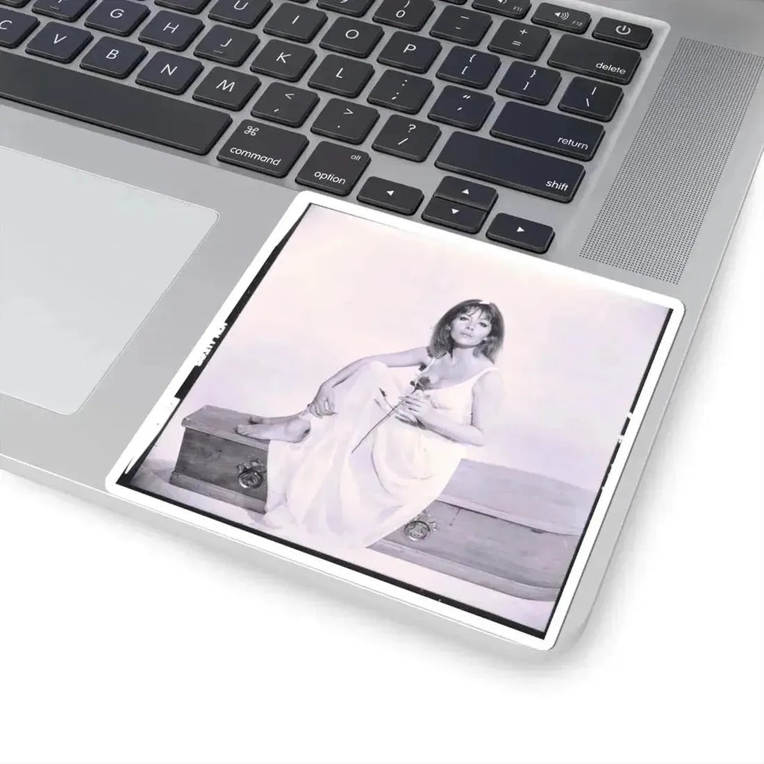 Ingrid Pitt #82 (Vintage Female Icon) STICKER Vinyl Kiss-Cut Decal - The Sticker Space