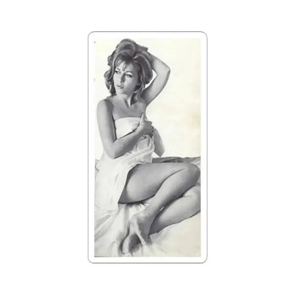 Ingrid Pitt #85 (Vintage Female Icon) STICKER Vinyl Kiss-Cut Decal 3 Inch White - The Sticker Space