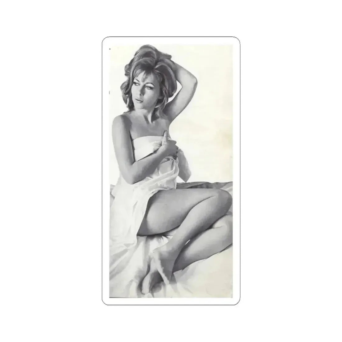 Ingrid Pitt #85 (Vintage Female Icon) STICKER Vinyl Kiss-Cut Decal 4 Inch White - The Sticker Space