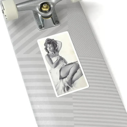 Ingrid Pitt #85 (Vintage Female Icon) STICKER Vinyl Kiss-Cut Decal - The Sticker Space