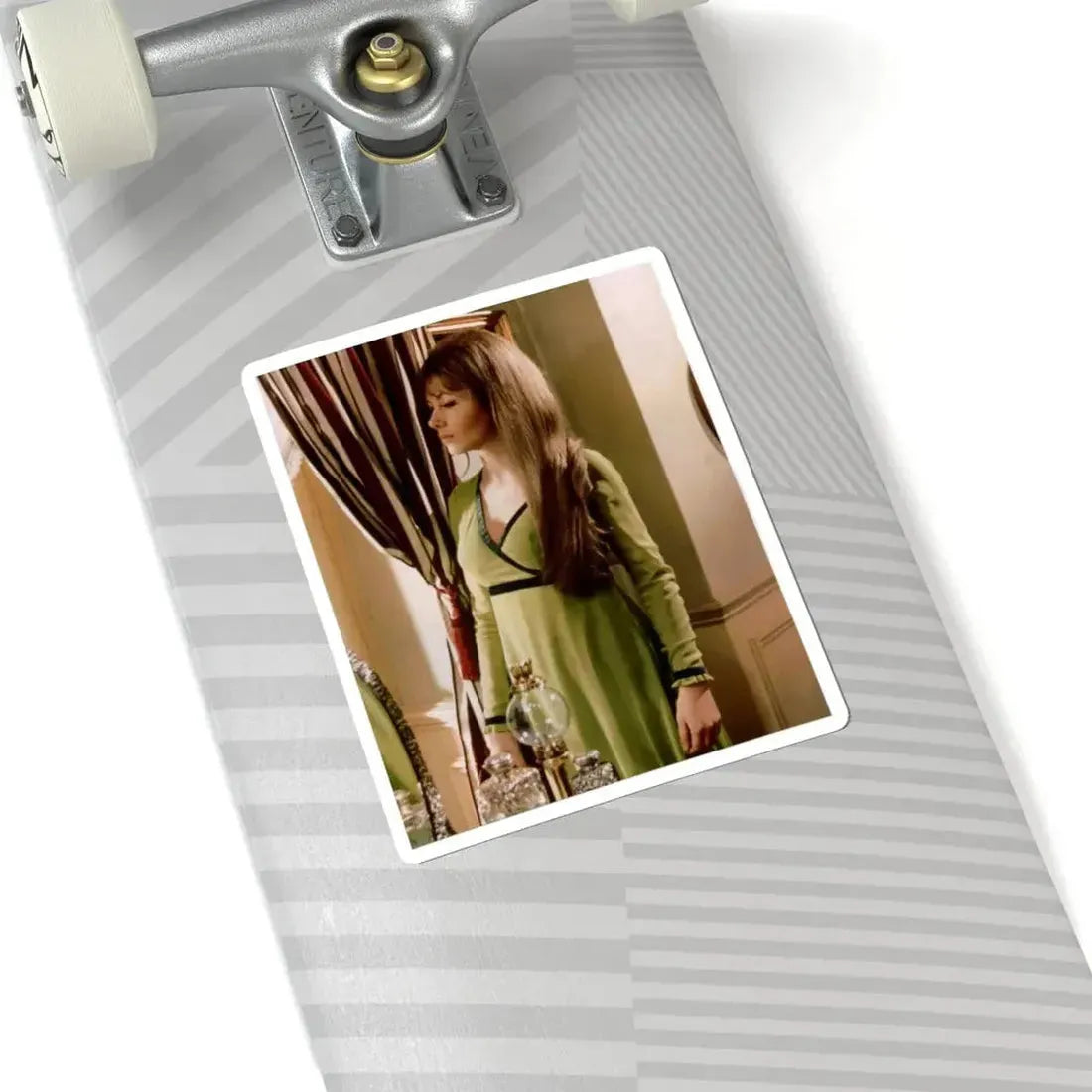 Ingrid Pitt #87 (Vintage Female Icon) STICKER Vinyl Kiss-Cut Decal - The Sticker Space